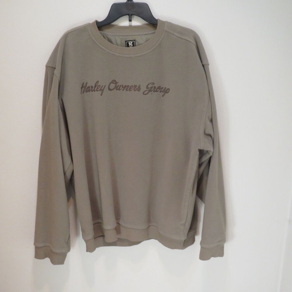 Gear for Sports Green Harley Owners Group Sweatshirt Size XXL